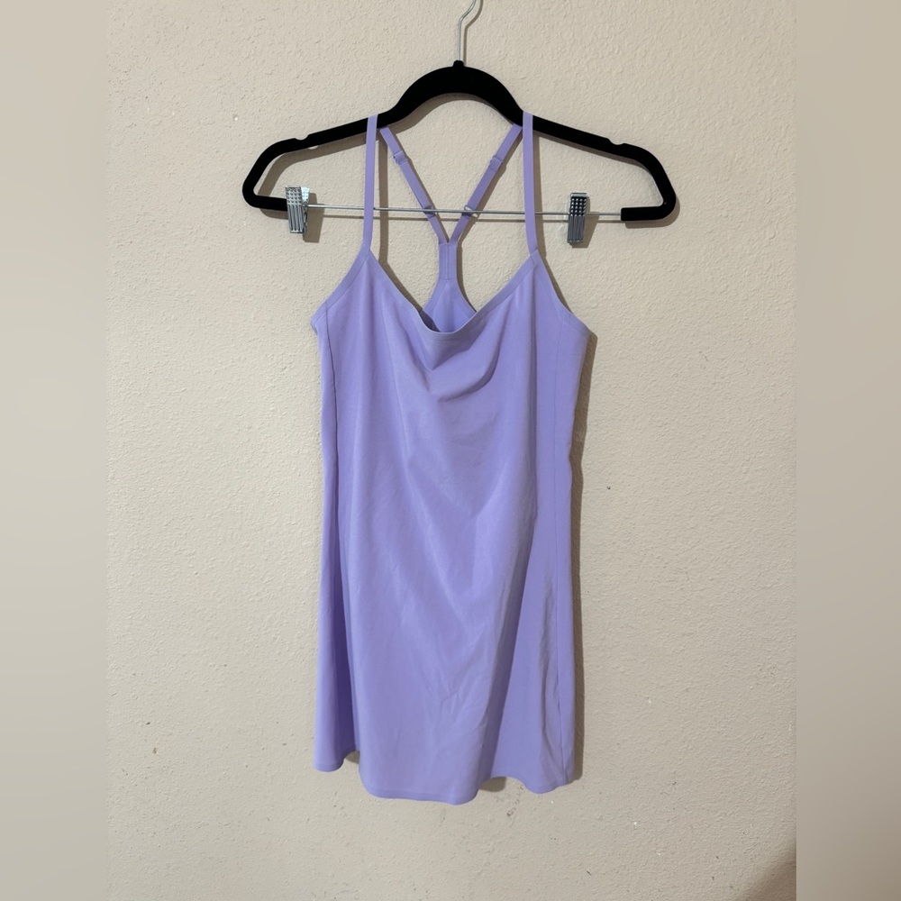 Aritzia tn action dress sz xxs purple